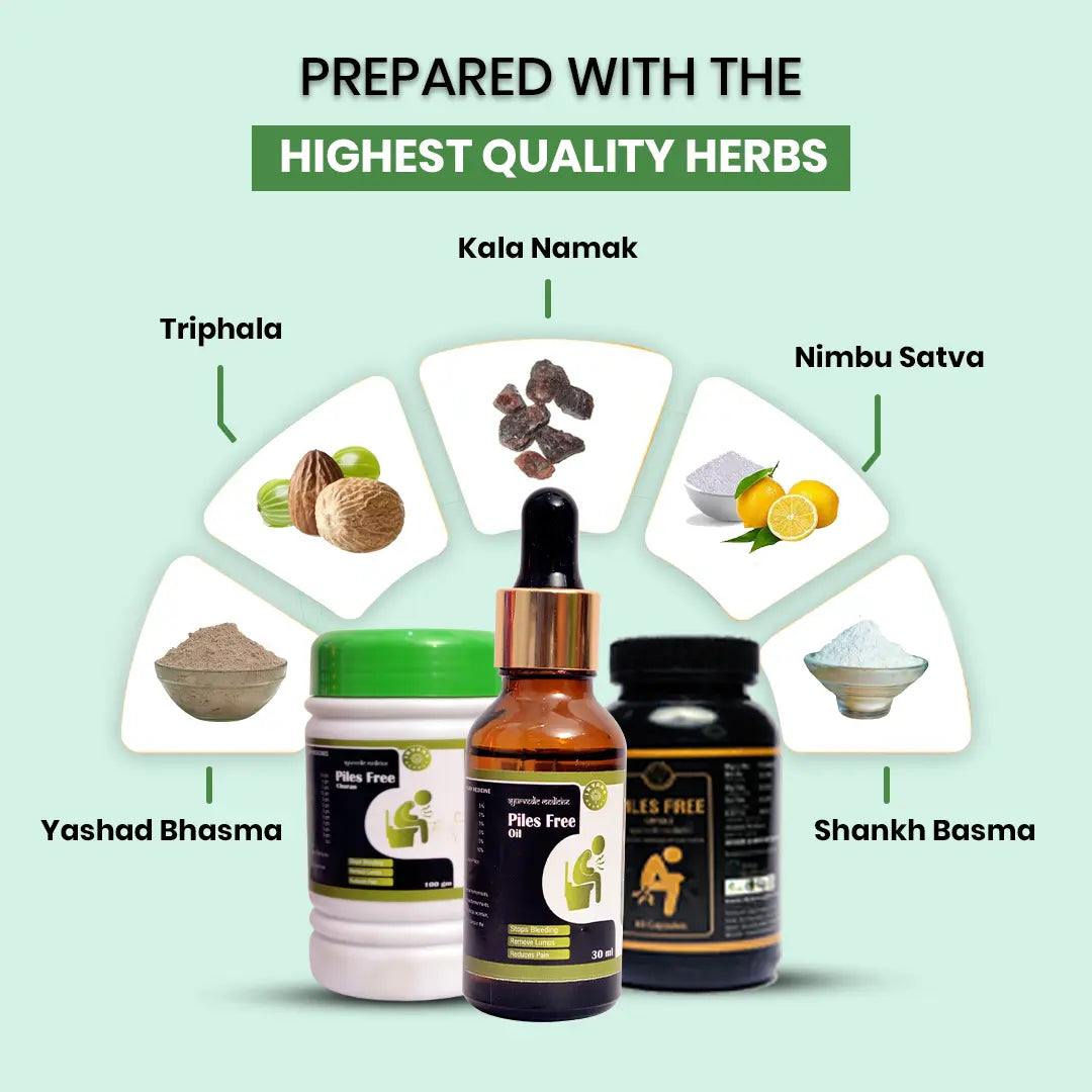 PILES FREE COMBO KIT