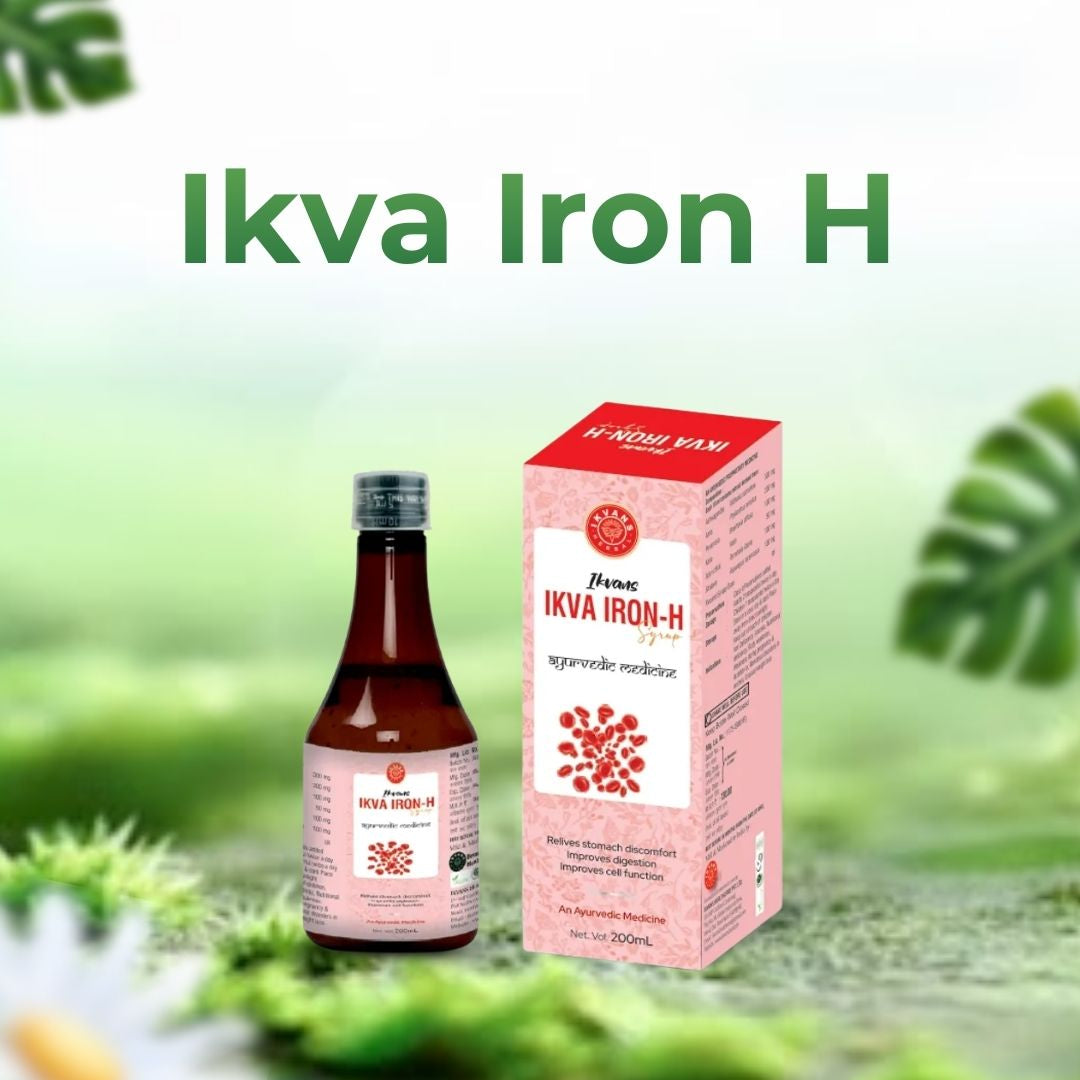 Ikva Iron H Syrup – Pack of 3