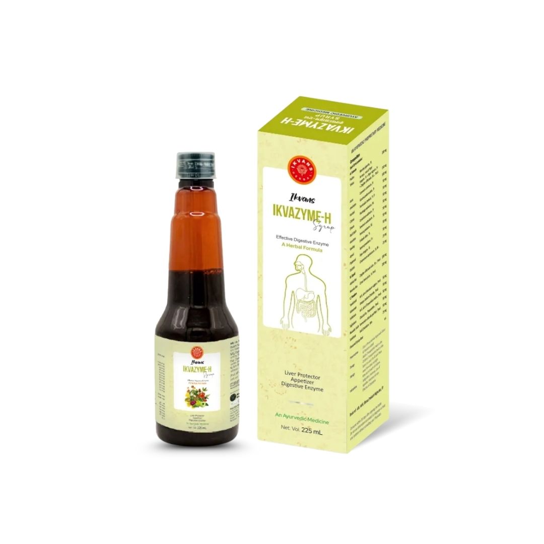 Ikvazyme-H Liver Support Syrup – Pack of 2