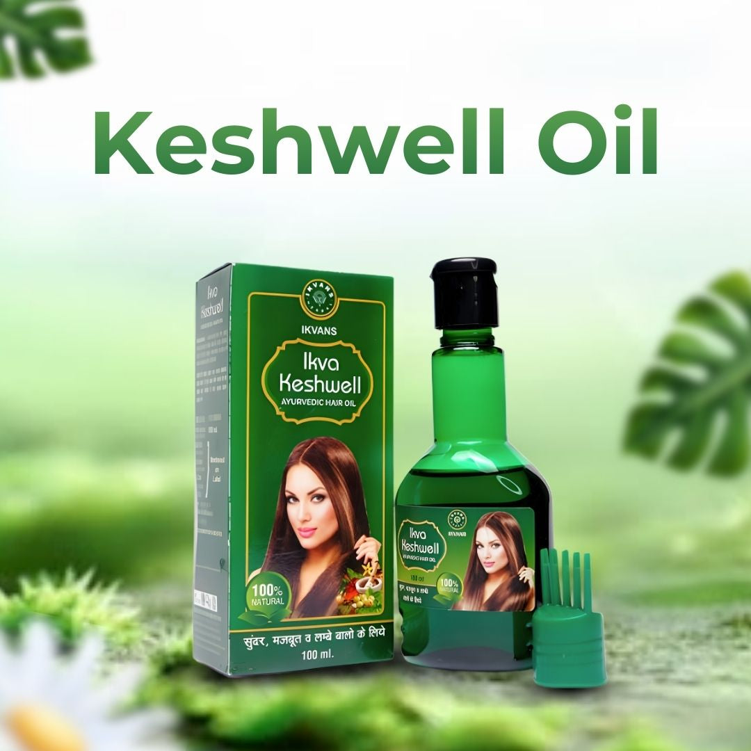 Ikvans Keshwell Hair Oil (2 Pack)